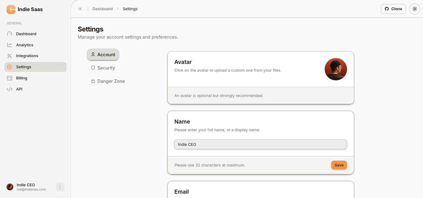 Corporate Dashboard