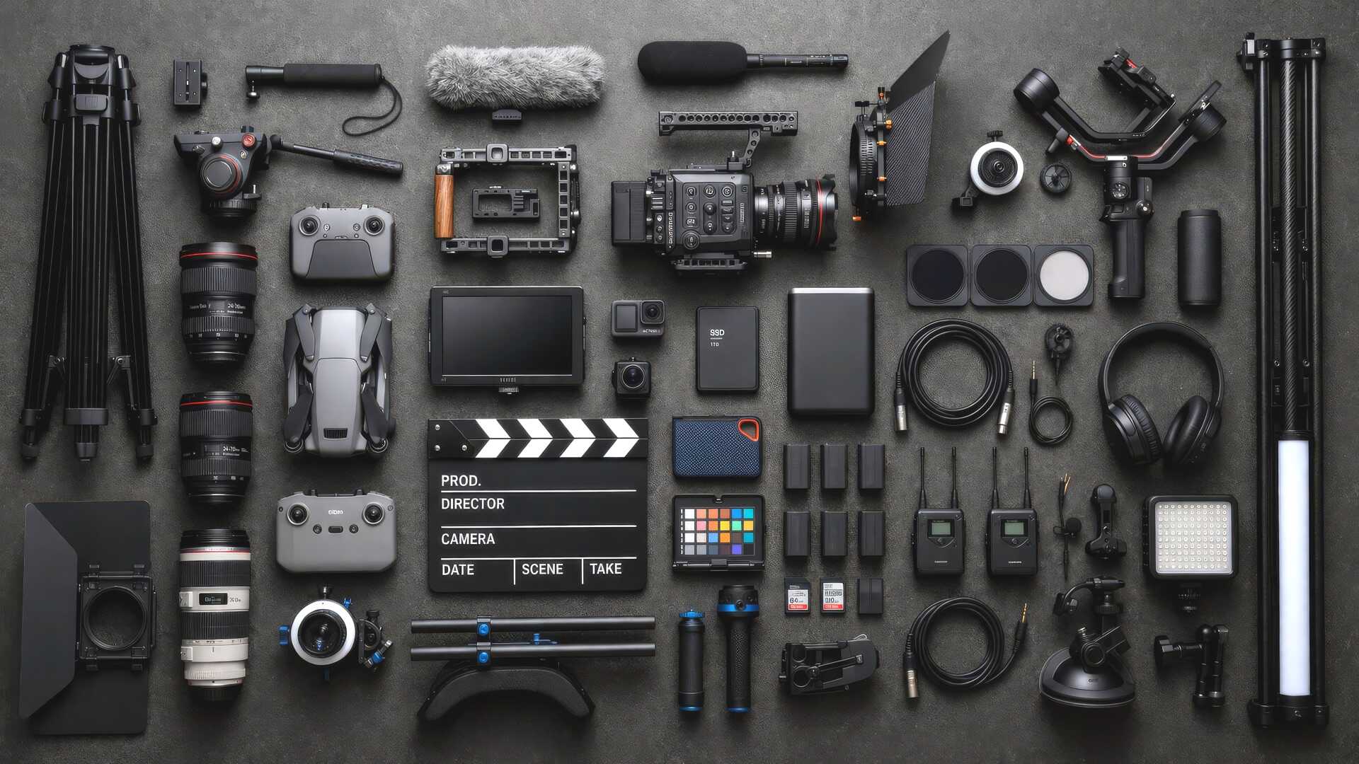 Crew on Set